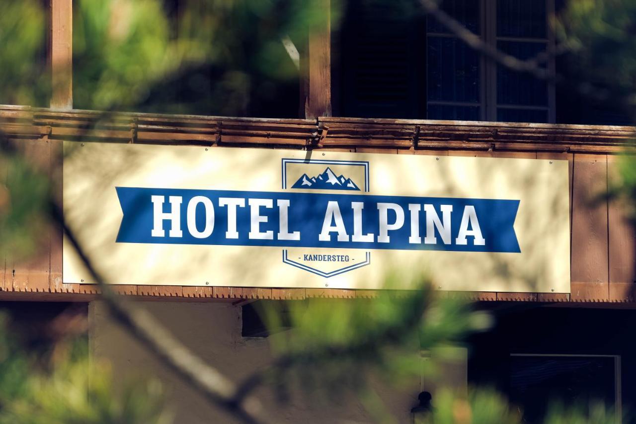 Hotel Alpina Кандерстег Екстериор снимка